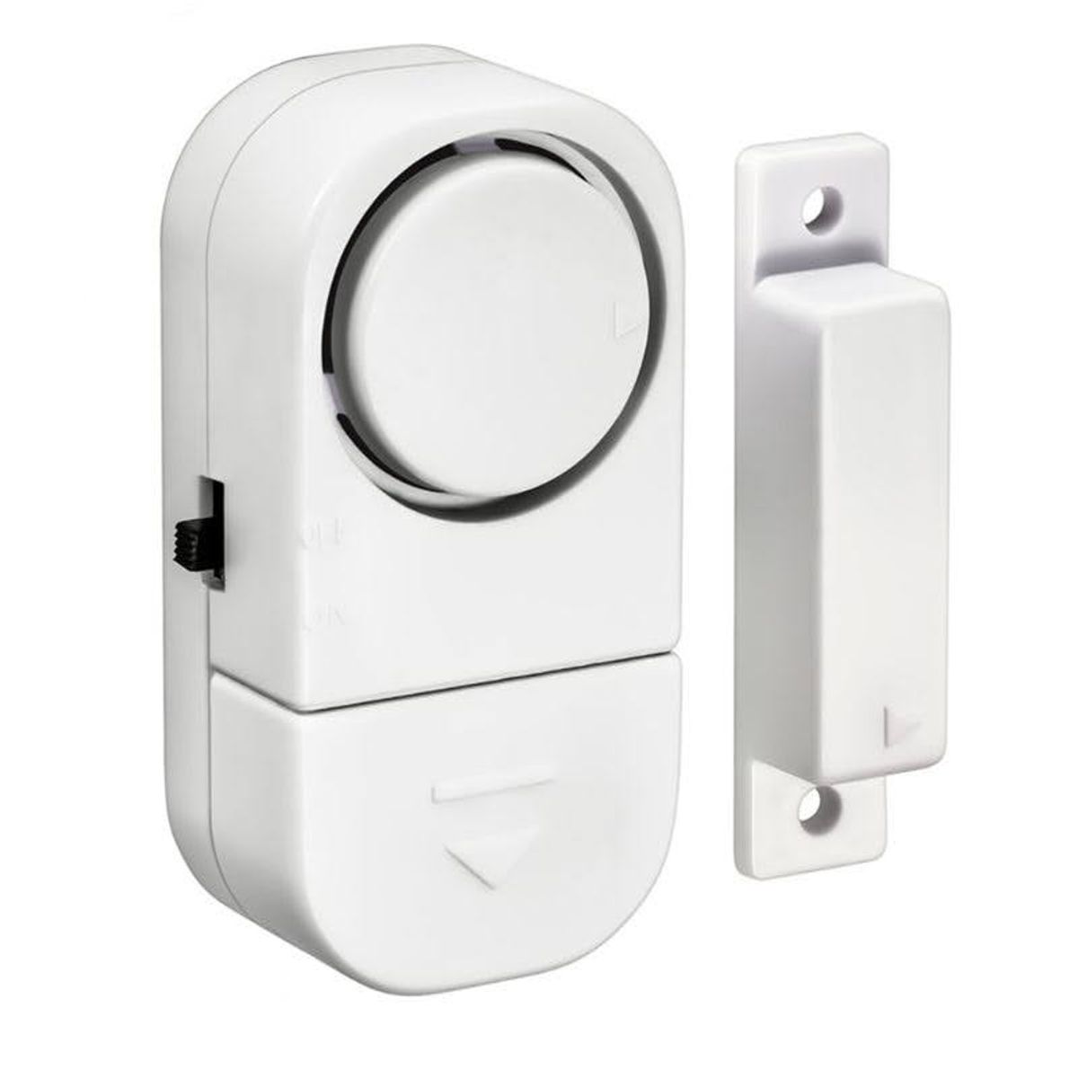 GENERICO - Pack X10 Alarma Sensor Magnetico Para Puertas Y Ventanas