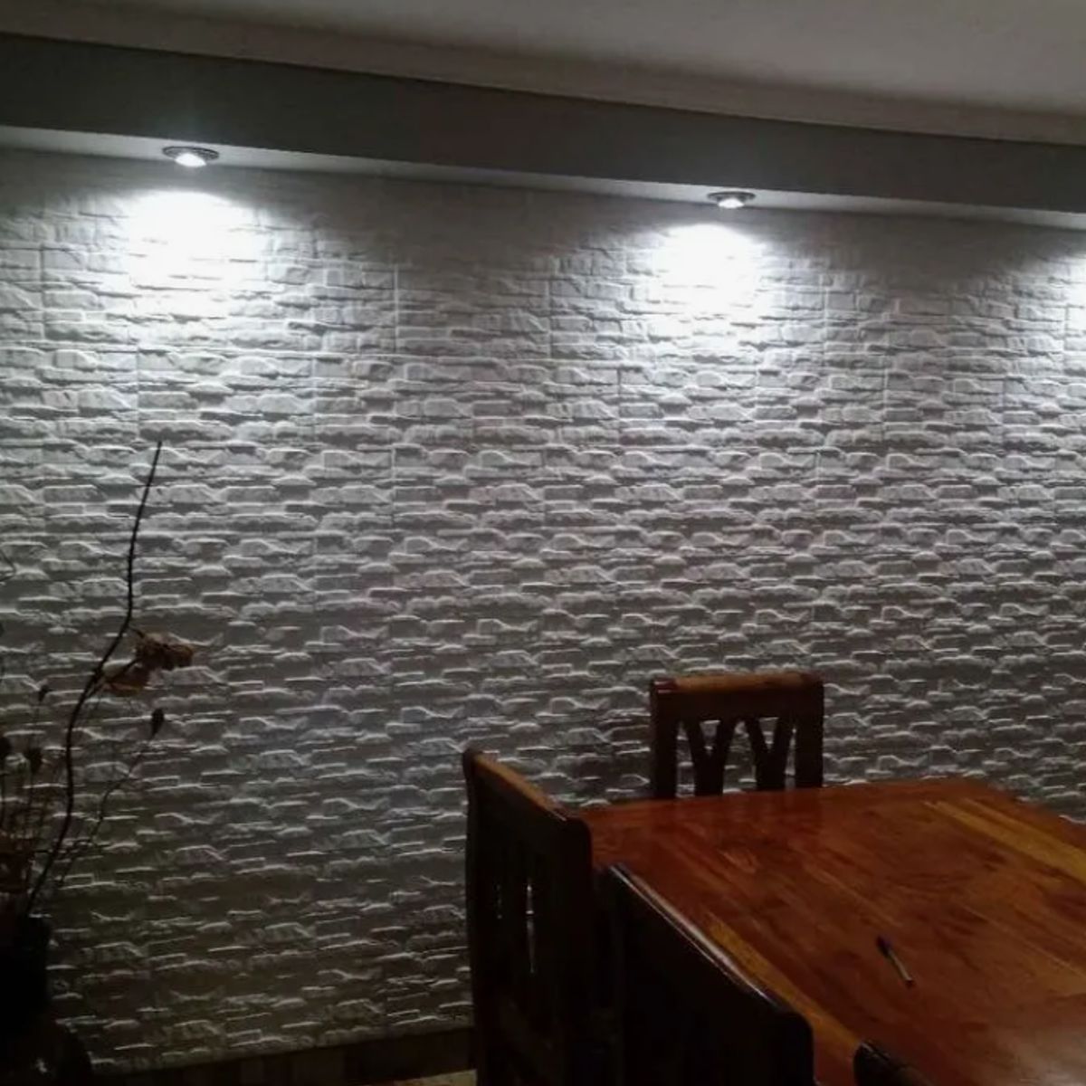 GENERICO - Molde Silicona Revestimiento Yeso o Concreto Imitación Piedra Creta 30x20 Cm