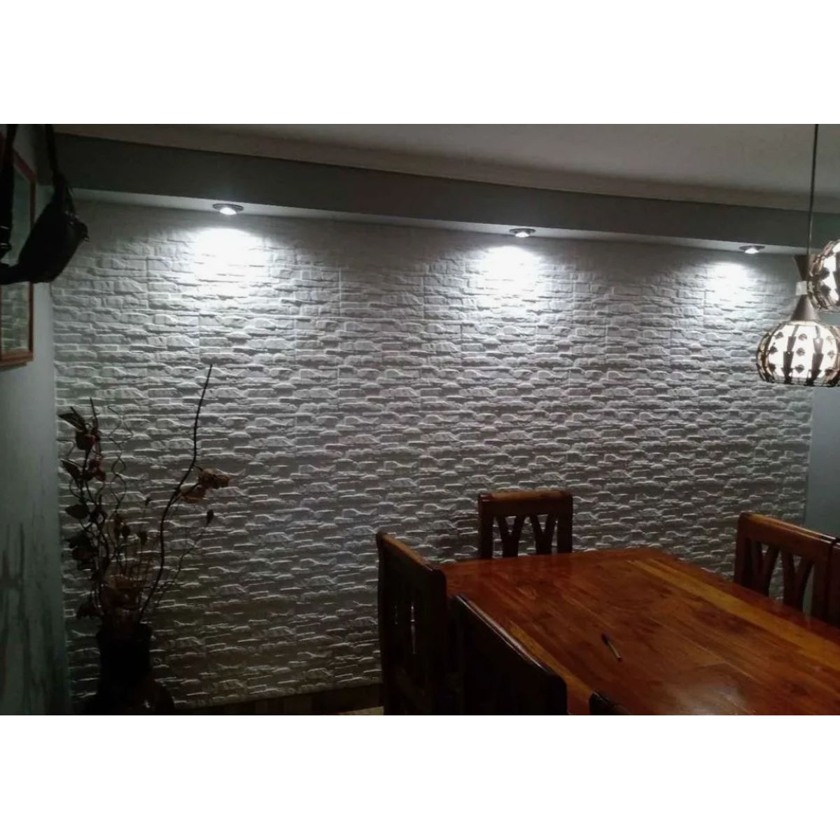 GENERICO - Molde Silicona Revestimiento Yeso o Concreto Imitación Piedra Creta 30x20 Cm