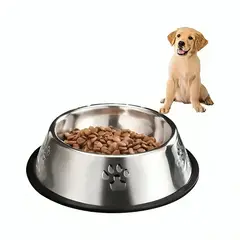 GENERICO - Comedero Perro Platos Para Perros Gatos Mascotas 18cm