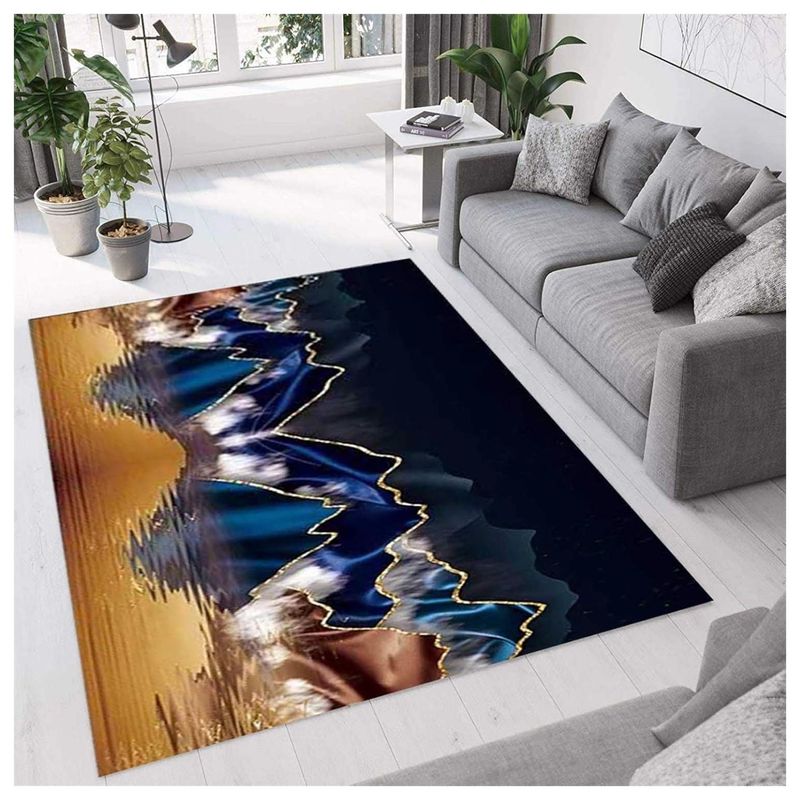 GENERICO - Alfombra Antideslizante Grande 200x300cm Estampada Moderna Para Piso