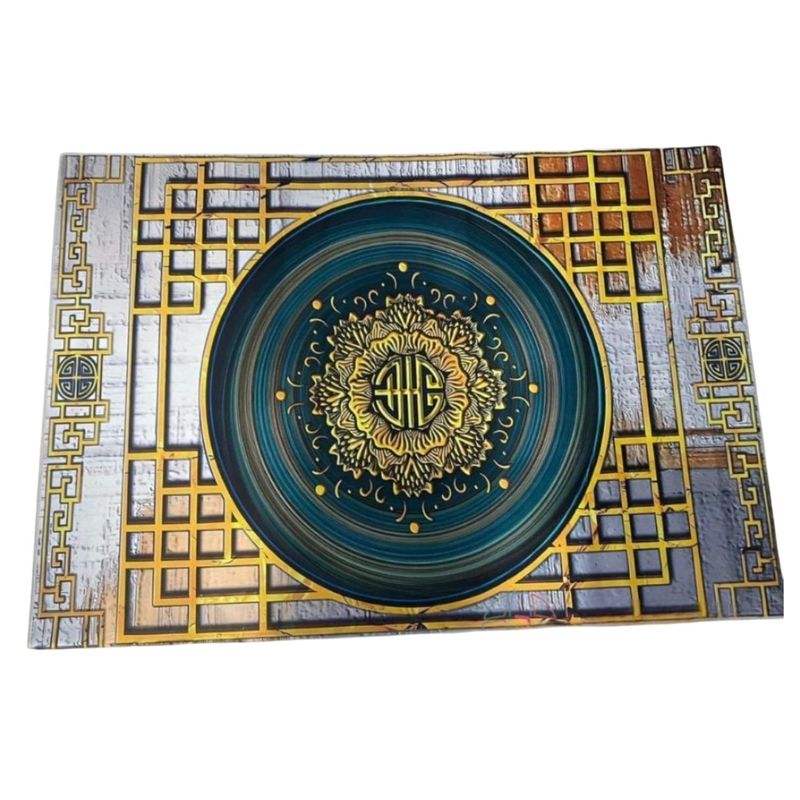 GENERICO - Alfombra Antideslizante Grande 200x300cm Estampada Moderna Para Piso