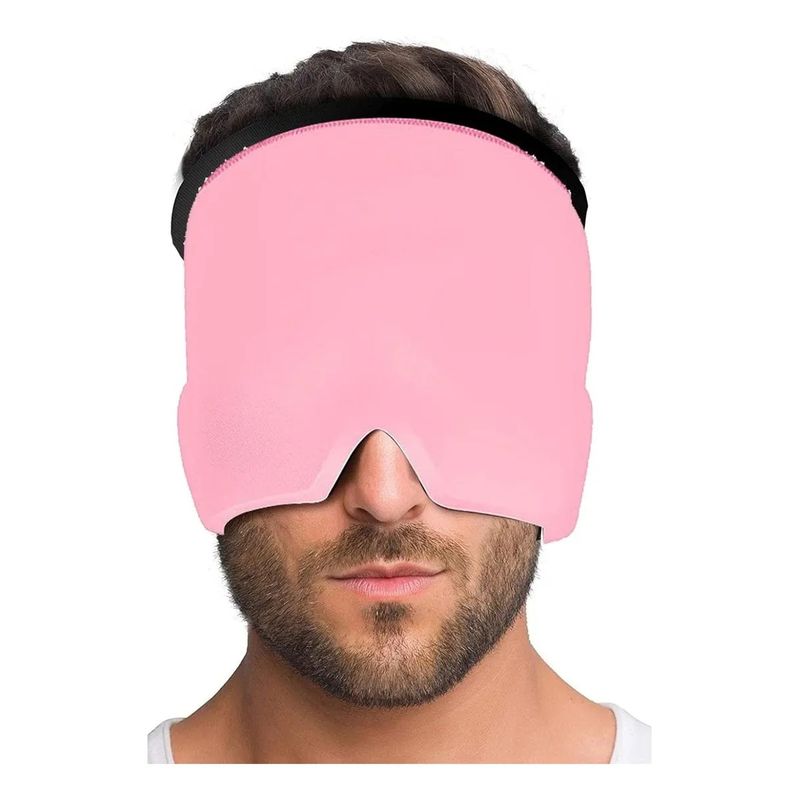 GENERICO - Gorro Gel Migraña Compresa Caliente Frio Alivio Dolor Cabeza