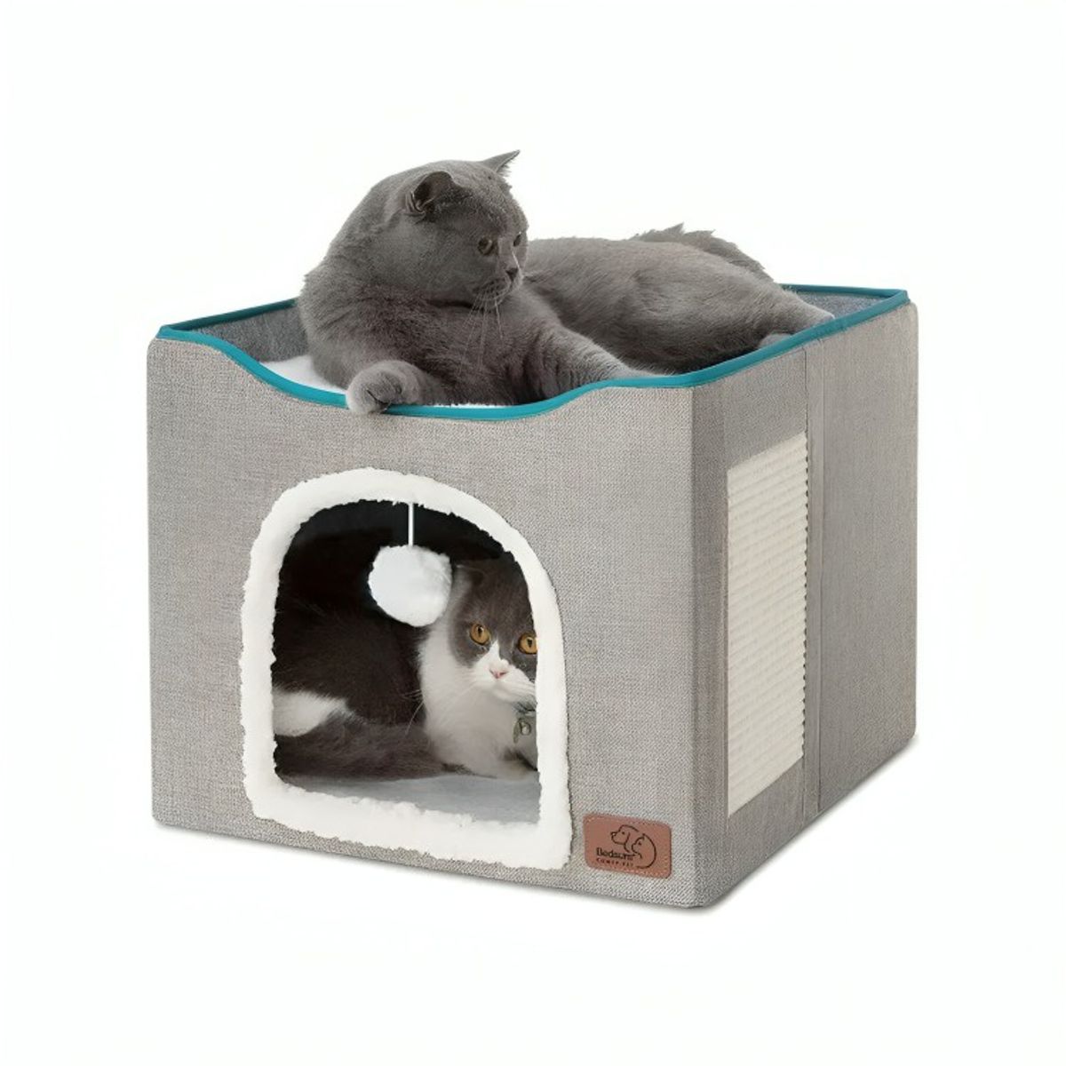 GENERICO - Cama Casa Iglu Para Mascotas Gato Y Perro Pequeño.