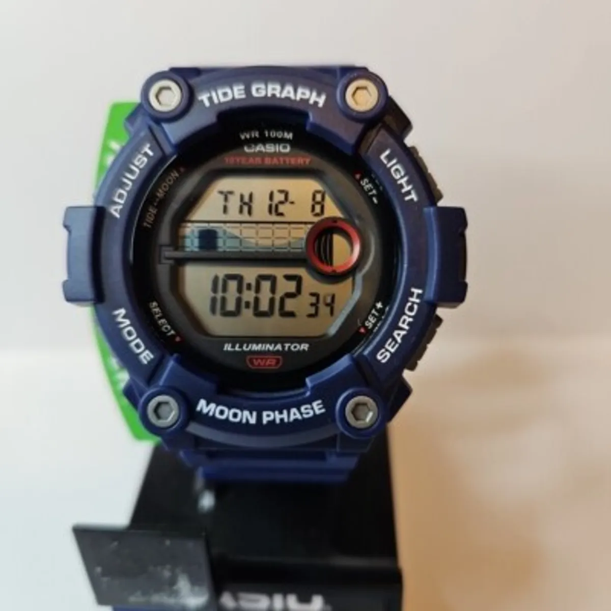 CASIO - reloj casio ws1300h-2av hombre deportivo grafico mareas