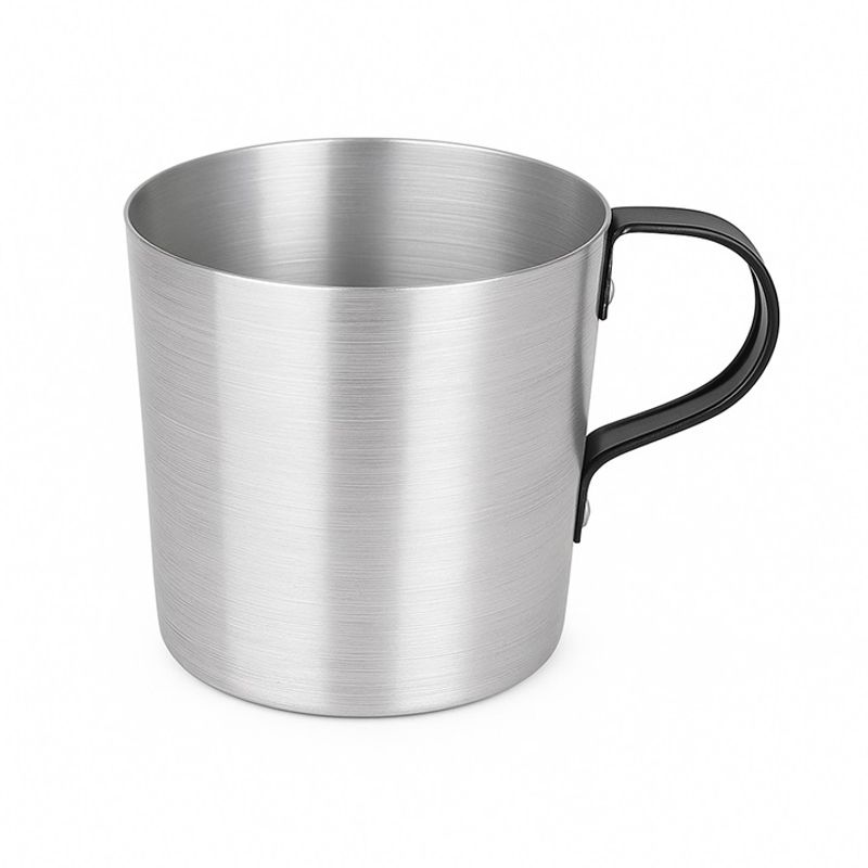 GENERICO - Jarro Lechero De Aluminio 500ml Con Asa Resistente