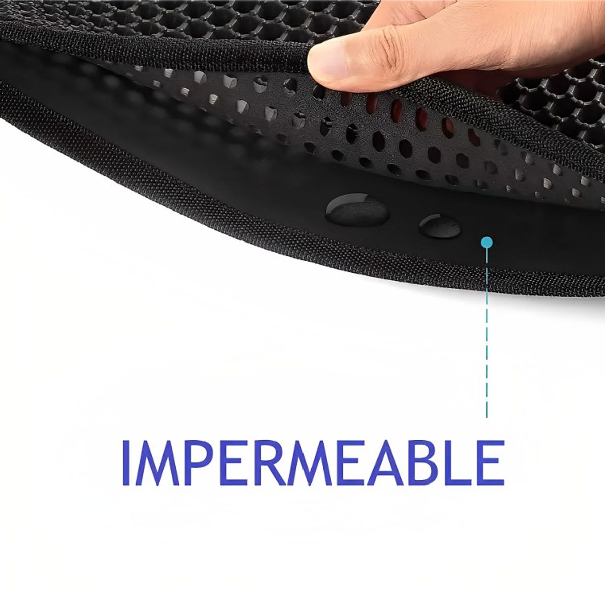 GENERICO - Alfombra Para Atrapar Arena De Gatos Tapete Arenero Mascotas