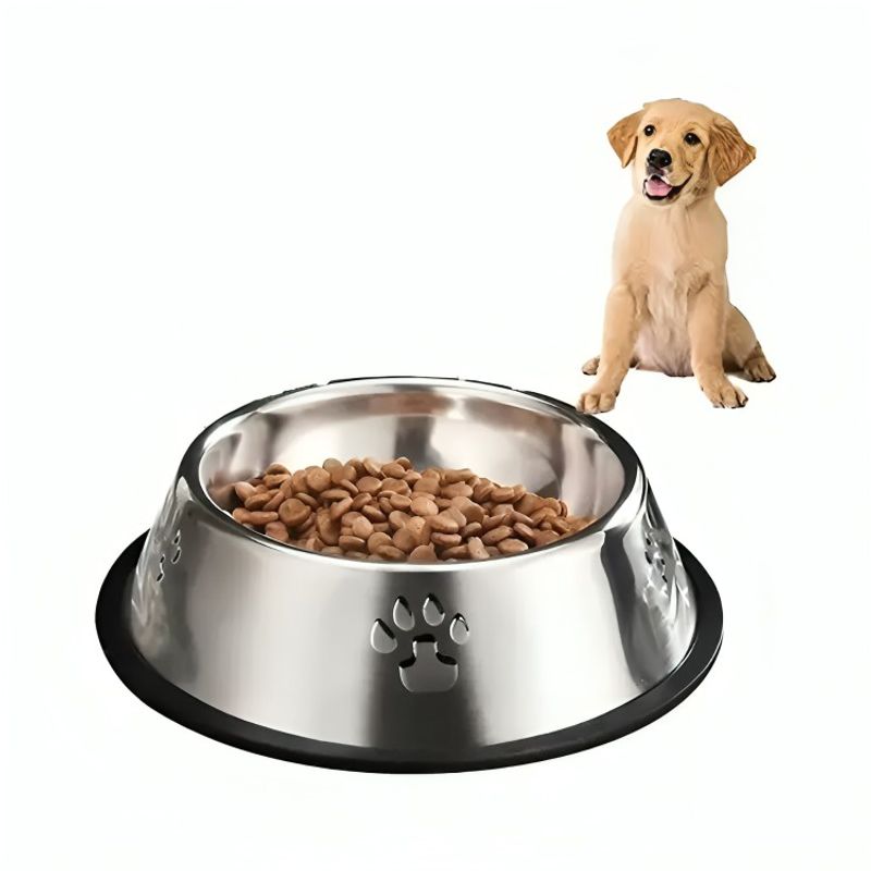 GENERICO - Comedero Perro Platos Para Perros Gatos Mascotas 18cm