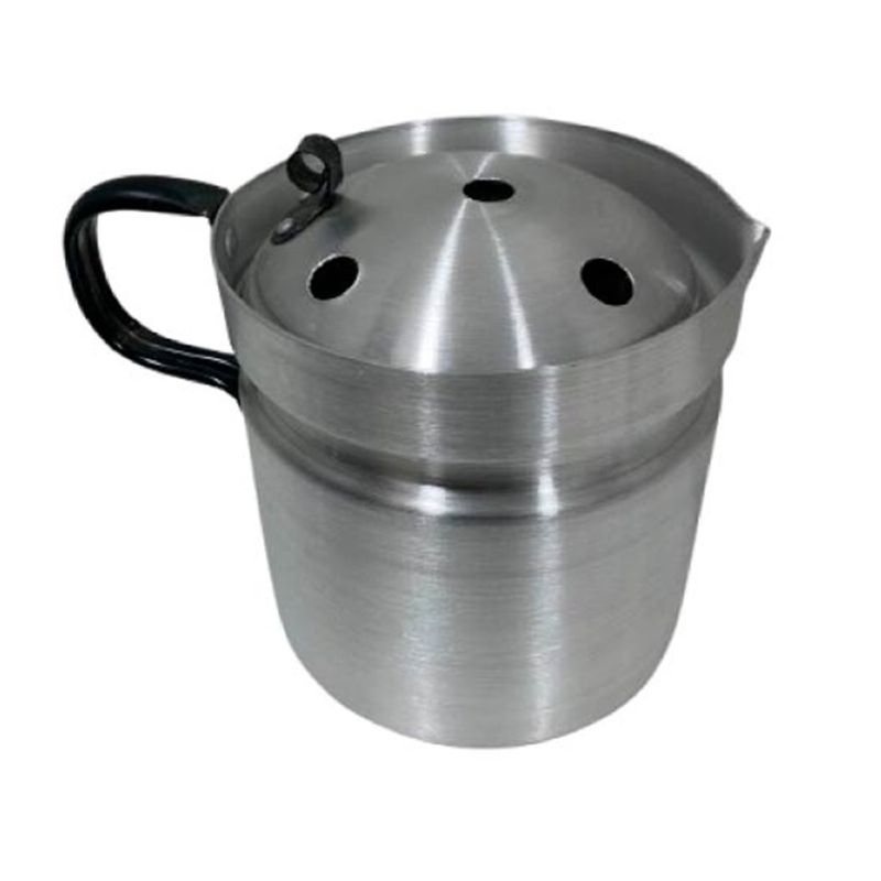 GENERICO - Lechero De Aluminio 2 Litros Con Tapa Y Asa Resistente.