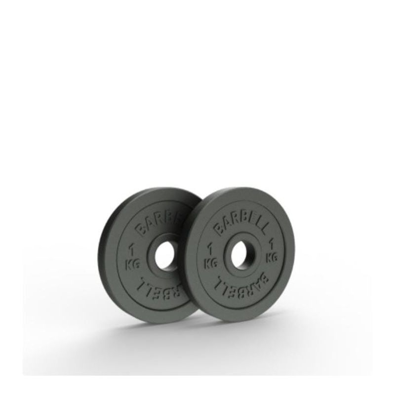 BARBELL - Par discos preolímpicos 1kg I BARBELL