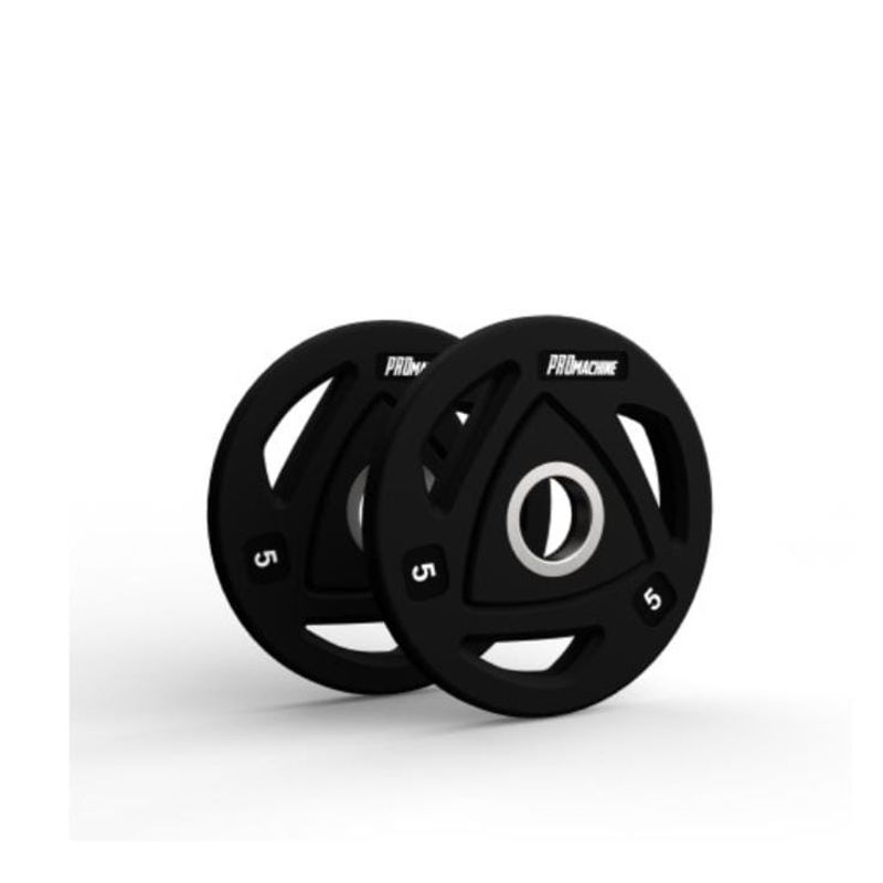 PROMACHINE - Par discos olímpicos 5KG PROMACHINE