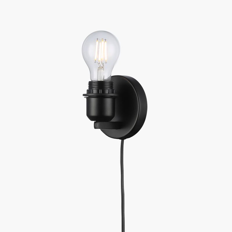 FORM DESIGN - Lámpara de Pared Soquete Negro