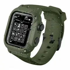 APPLE - Watch Series 9 45mm - Blanco con correa verde - Reacondicionado