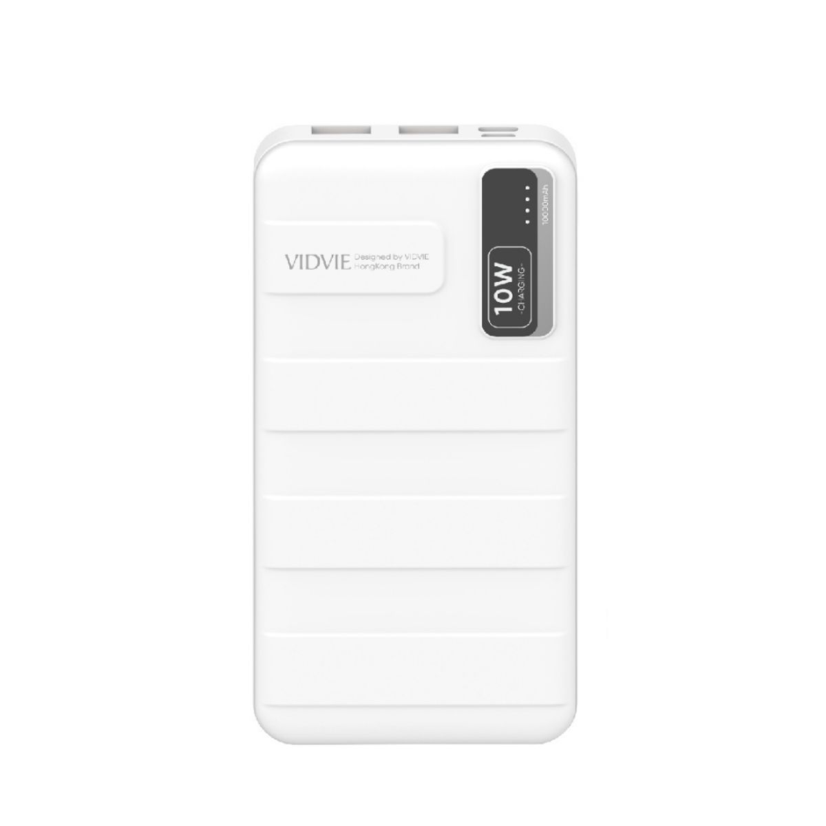 GENERICO - Cargador Portátil Power Bank Led Vidvie 10000mah
