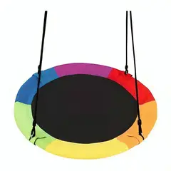GENERICO - Columpio Mecedor Ovalado Multicolor