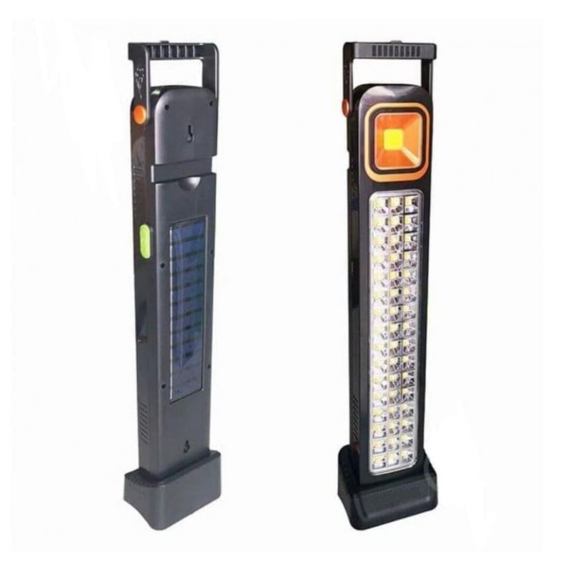 GENERICO - Lampara De Emergencias Solar Recargable Luz Focos 48 Led Usb