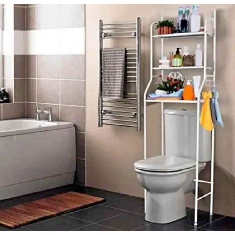 GENERICO - Repisa Estante Lavadora Mueble Organizador Baños Metálico