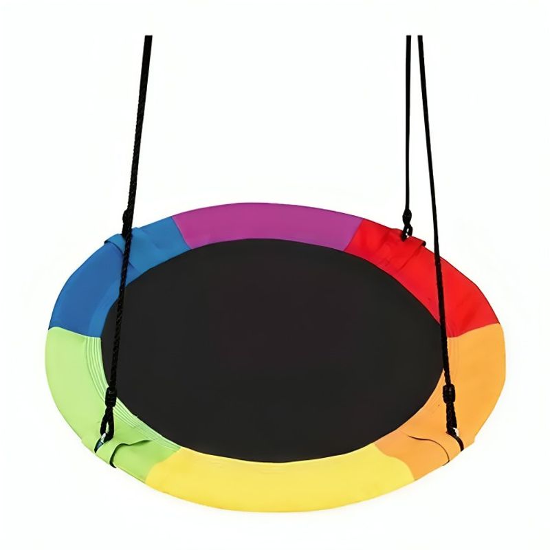 GENERICO - Columpio Mecedor Ovalado Multicolor