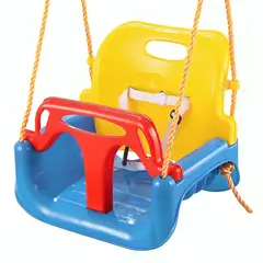 GENERICO - Columpio Silla 3 En 1 Ajustable Portátil Niños Asiento Bebé