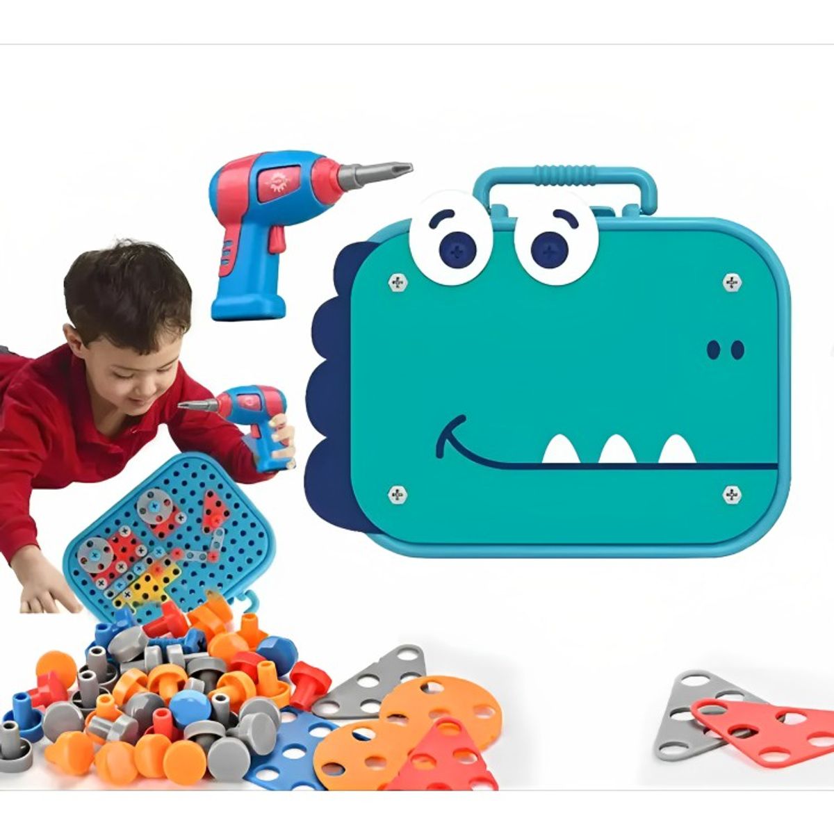 GENERICO - Juguete Puzzles 2d 3d Herramienta Tornillos Taladro