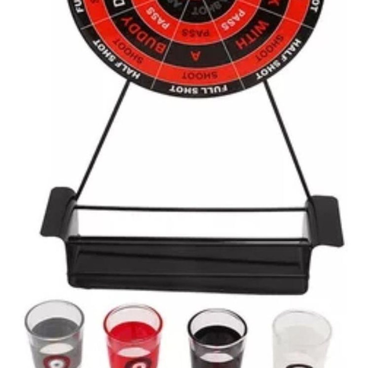 GENERICO - Juego De Dardos Tiro Al Blanco Con Vasos Shots Juego.-