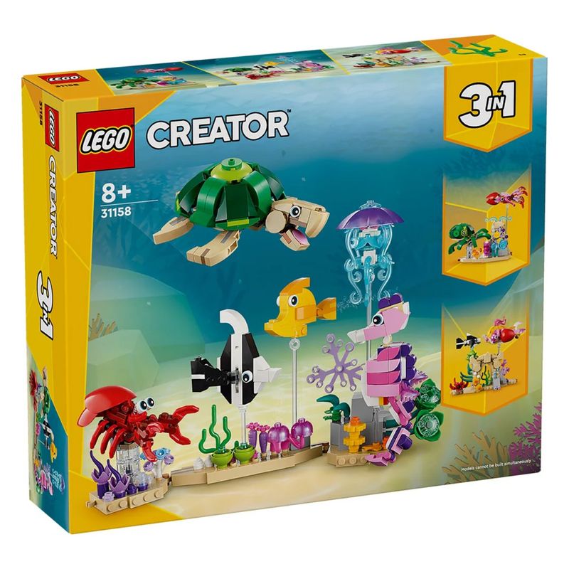 LEGO - Lego Creator Animales Marinos 31158