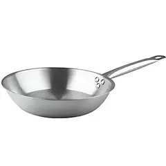 WOLFEN - Sartén Acero inoxidable 24 cm Profesional