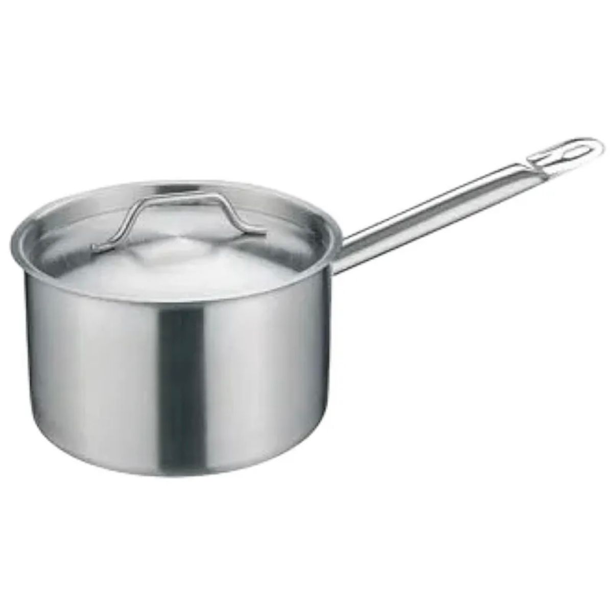 WOLFEN - Cacerola con Mango 22 cm / 2,8 Litros Acero Inoxidable Profesional