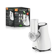 GENERICO - Cortadora De Vegetales Electrica Rebanador Verduras Rallador