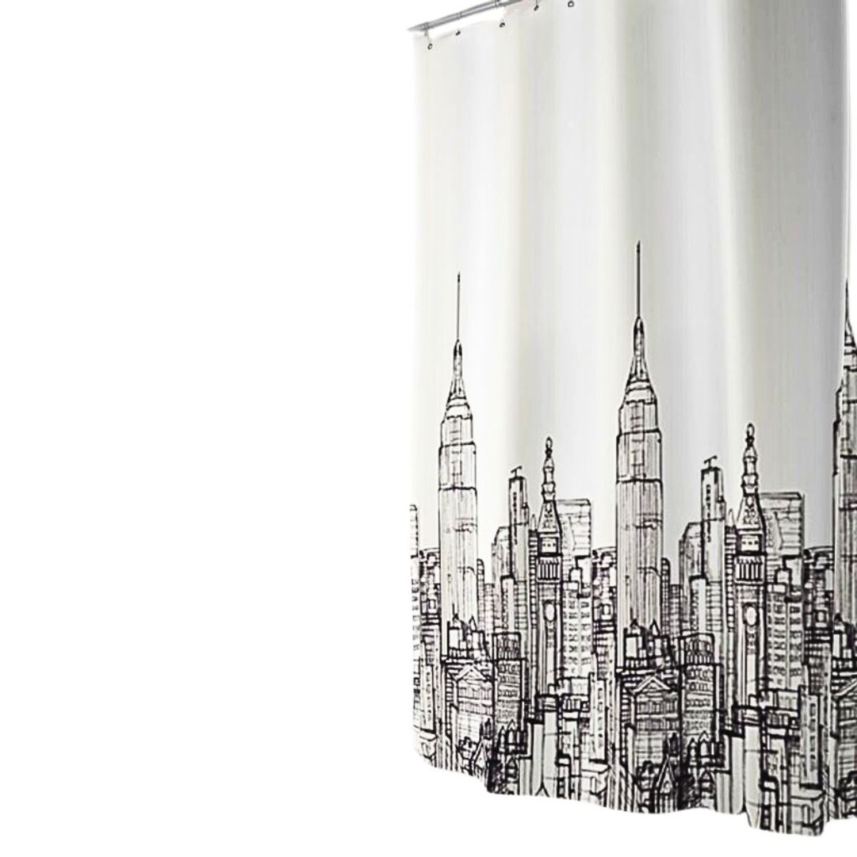 GENERICO - Cortina Baño Estampado Ciudad