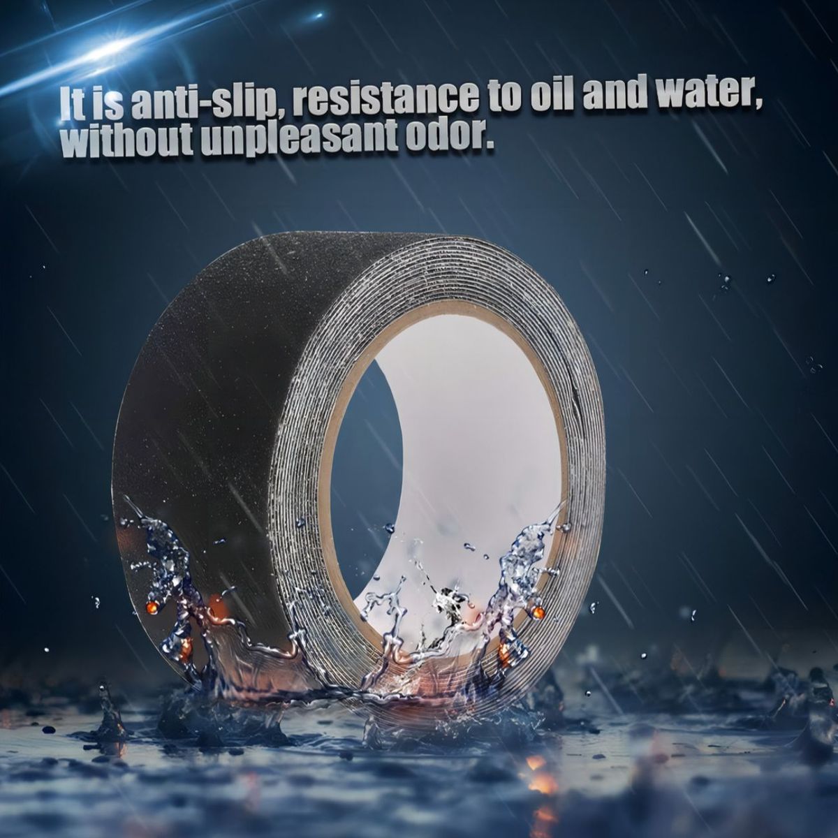 GENERICO - Cinta Antideslizante 5 Metros X 50 Mm Pisos Escaleras