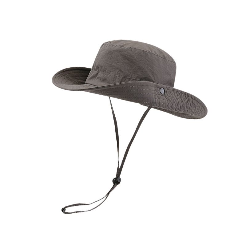 BLWOENS - Sombrero de pescador para hombres y mujeres - Gris