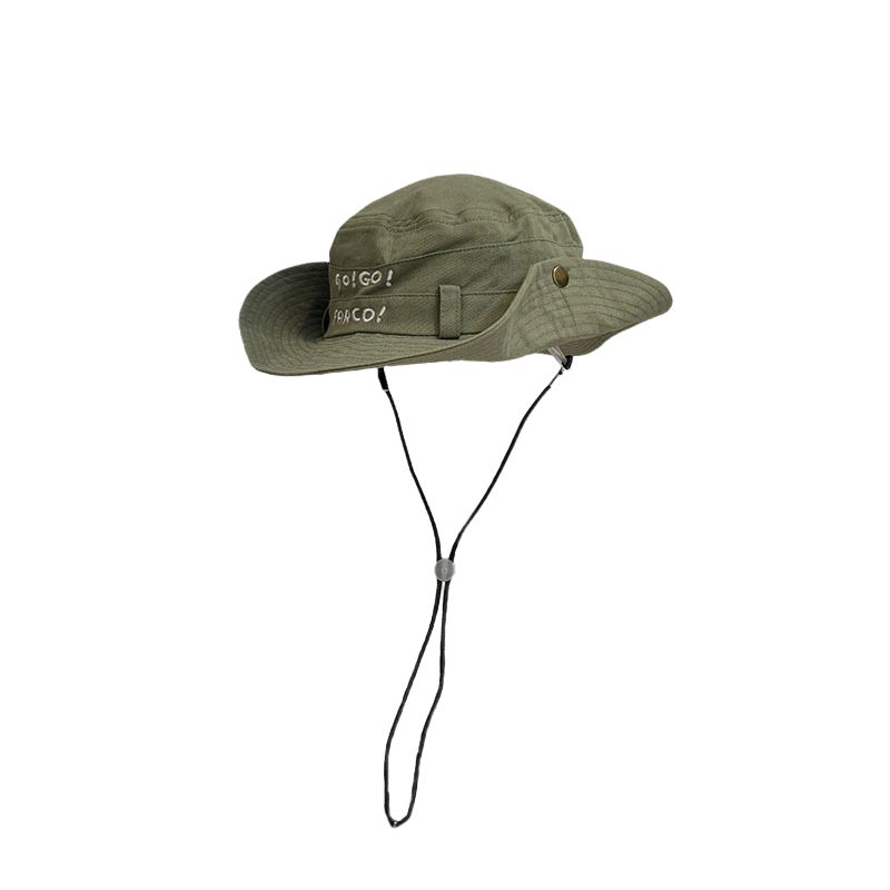 BLWOENS - Sombrero de pescador para hombres y mujeres - Verde