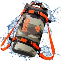 Bolso seco impermeable 25 litros - Motocicleta con Amarras