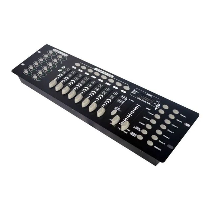 GENERICO - Controlador Dmx 512 Consola Mesa Iluminación 192 Canales.