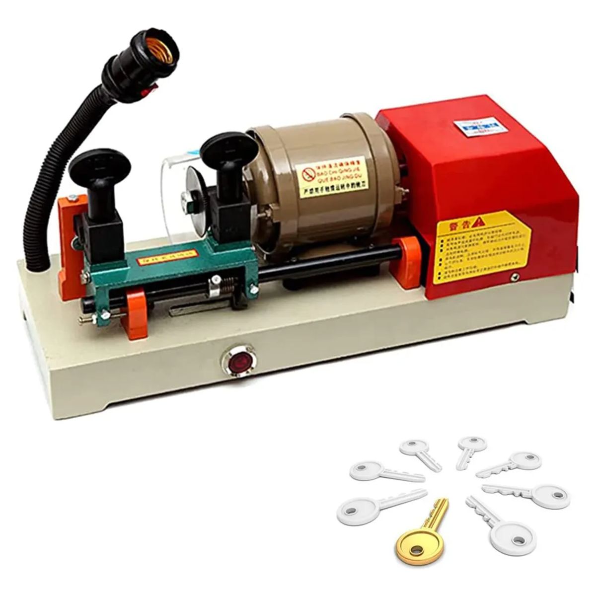 GENERICO - Maquina Copiadora De Llaves Electrica Y Manual