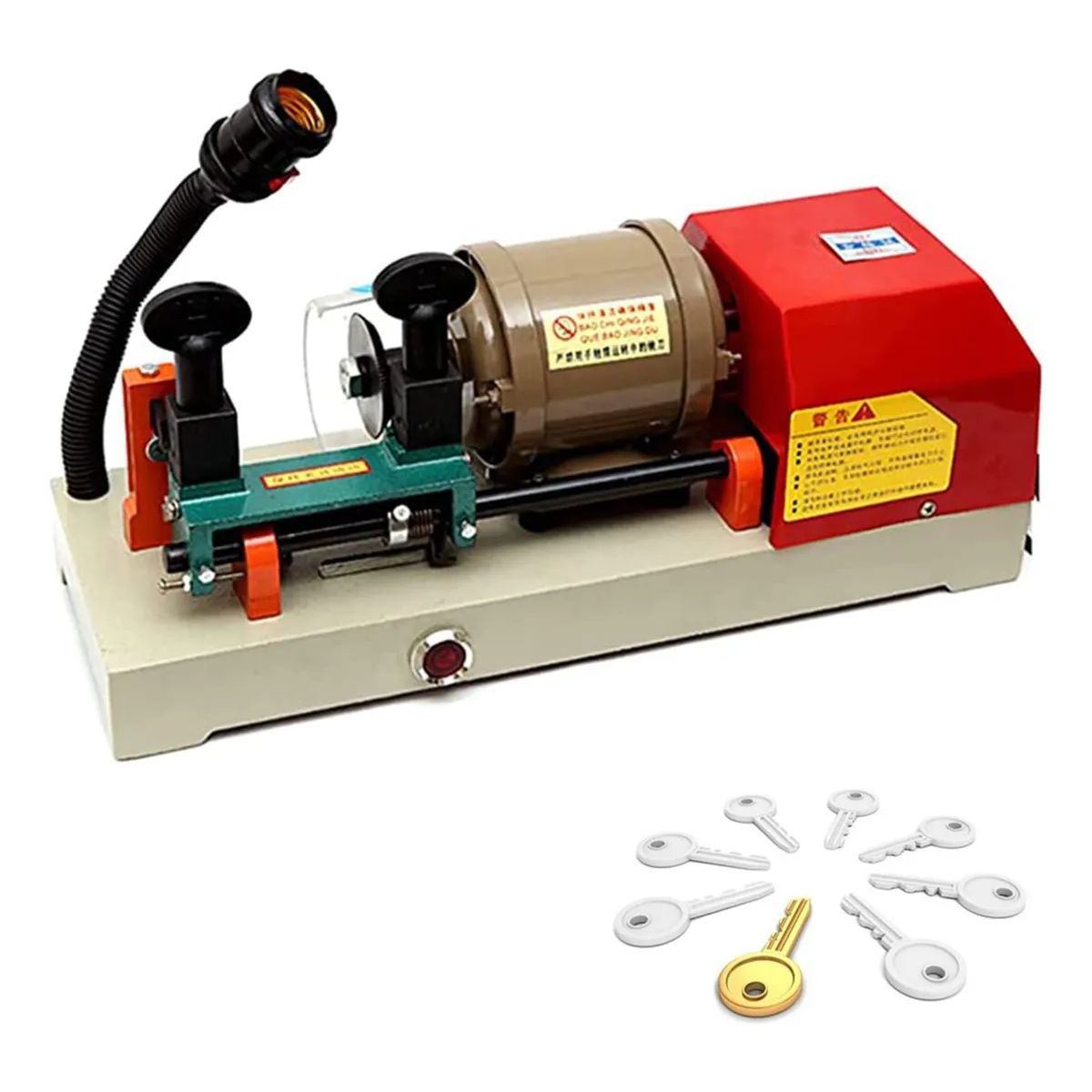 GENERICO - Maquina Copiadora De Llaves Electrica Y Manual