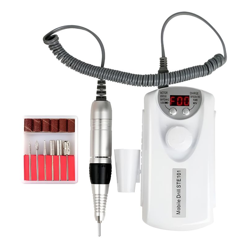 GENERICO - Drill Manicure Torno Inalambrico Torno Para Pies Torno Uñas