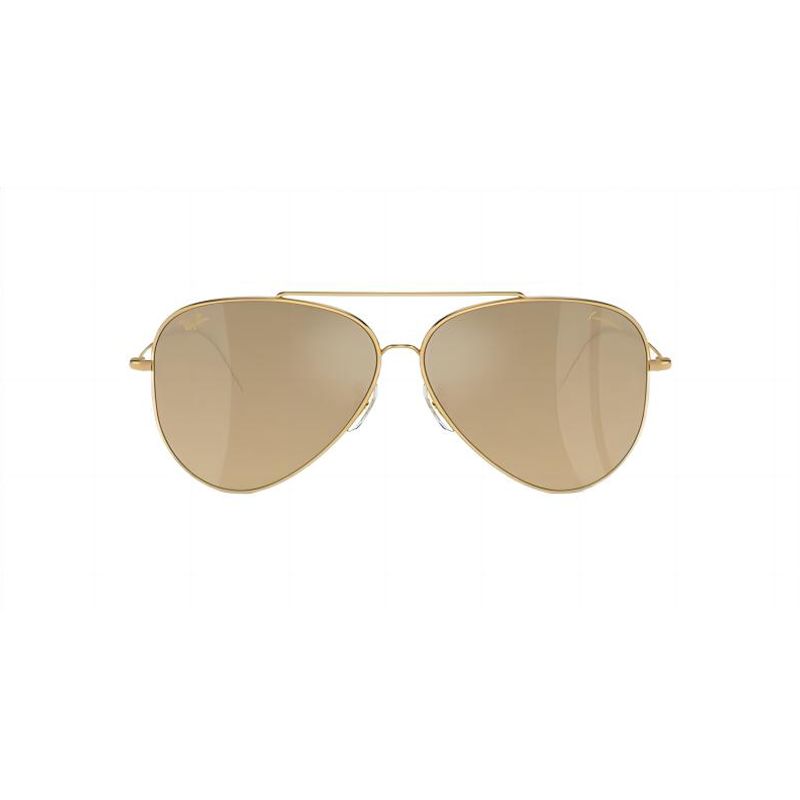 RAY BAN - Lentes de Sol RB3025 Aviator Dorado Metalico.