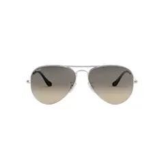 RAY BAN - Lentes de Sol RB3025 Aviator Plateado Gris Polarizados