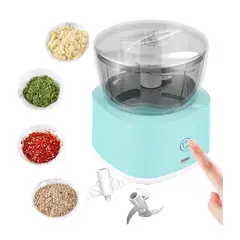 GENERICO - Picador Moledor De Verduras Recargable USB.