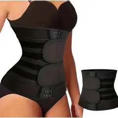 GENERICO - Faja post parto abdominal talla M negra 00200NEM