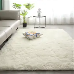 GENERICO - Alfombra Peluda250×200cm Super Suave Liviano Varios Colores D10
