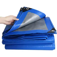 KUANGYE - Cobertor De Piscina Lona Multiuso 8x4 Mts Con Ojetillos