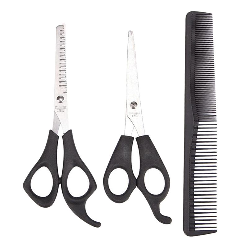 TIOZONEY - Set de 3 Tijeras para Cortar el Cabello en Peluquería