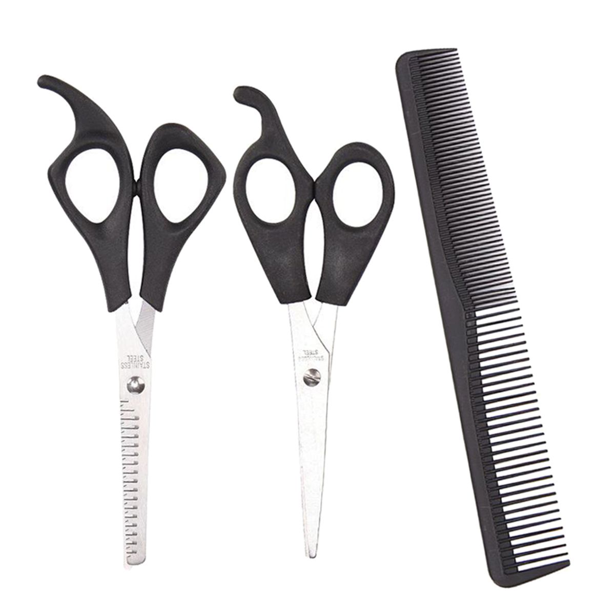 TIOZONEY - Set de 3 Tijeras para Cortar el Cabello en Peluquería