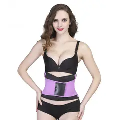 TIOZONEY - Faja Reductora Cintura Avispa Modeladora UnisexPúrpura