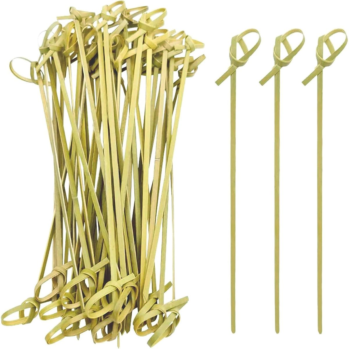 KUANGYE - Brochetas Nudo 12cm X 1000 Unid Catering Aperitivo Cóctel