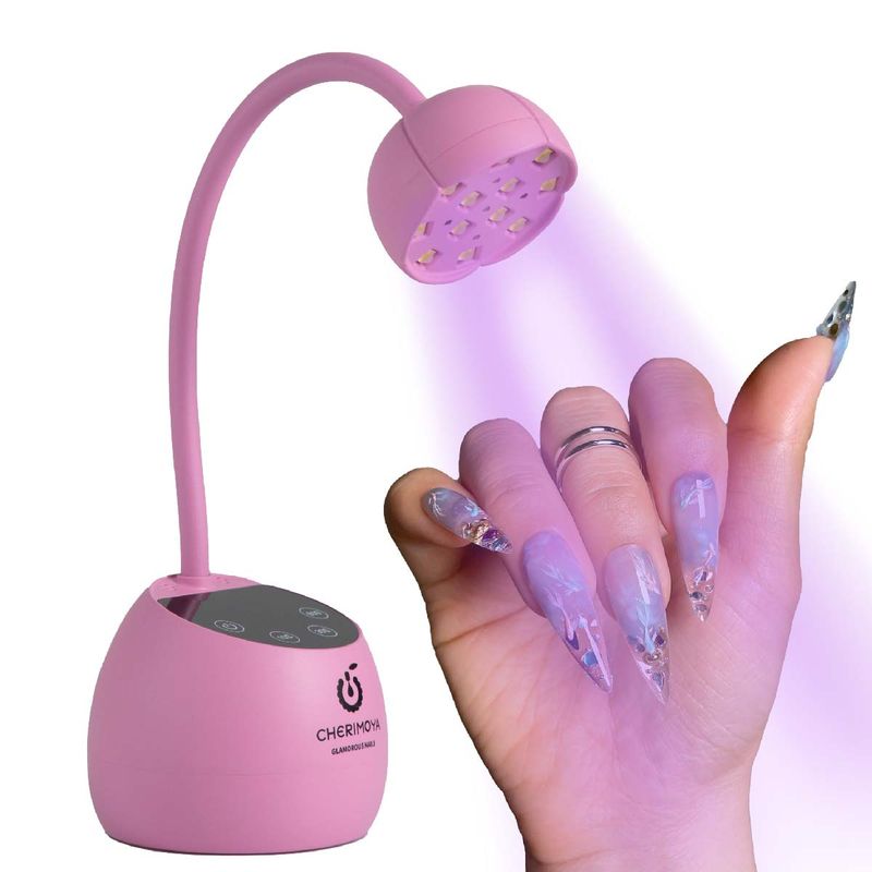 CHERIMOYA - Lámpara De Soft Gel Uv Led Para Uñas 27w Rosa Cherimoya