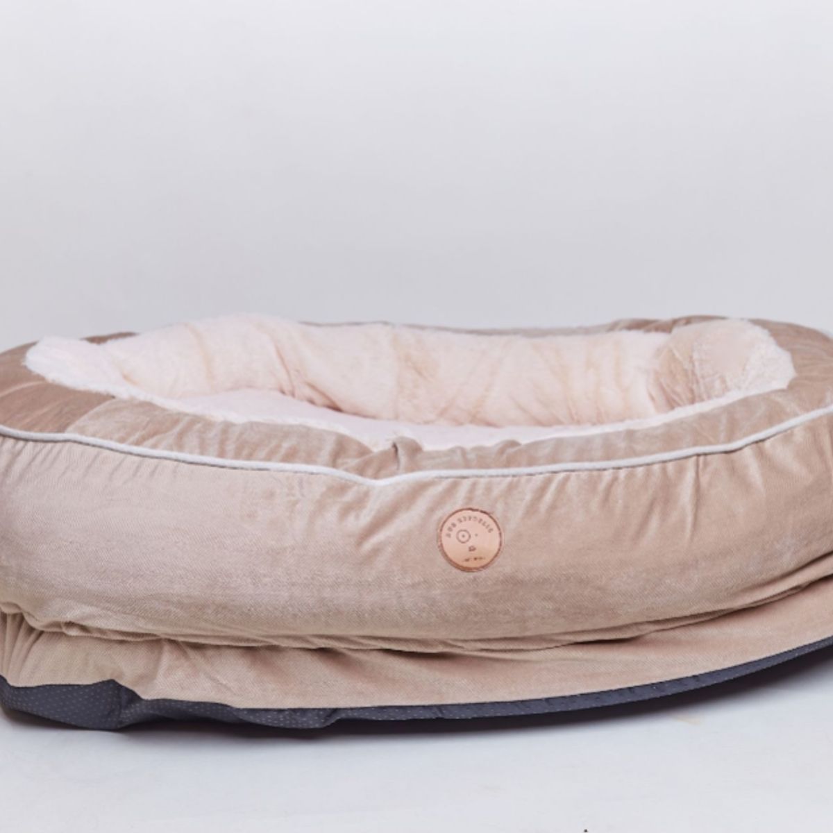 DOG REPUBLIC - Cama de Perros Grande Lavable Beige L Ulmo Animal Republic